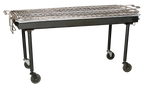 Charcoal 5' x 24" flat top BBQ grill - Image 2 
